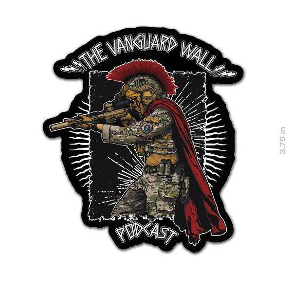 Spartan Operator Sticker | The Vanguard Wall
