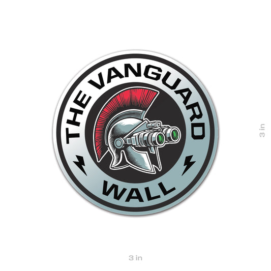 The Vanguard Wall Logo Sticker